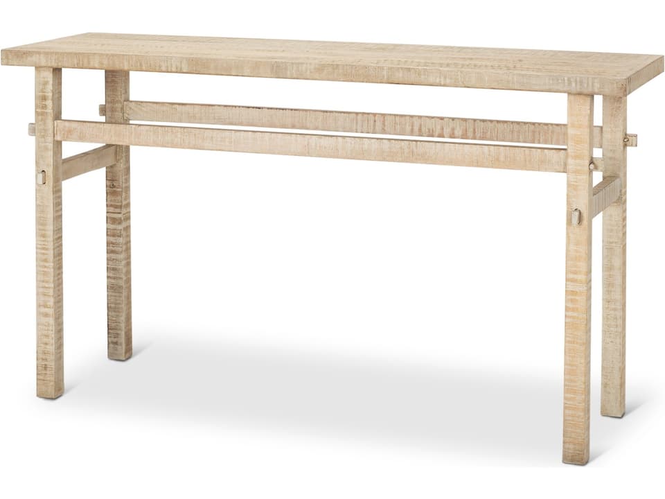 Rosie Small Blonde Wood Console Table