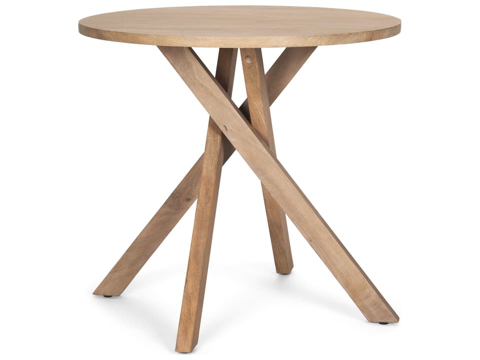 Solana Light Brown Wood Foyer Table