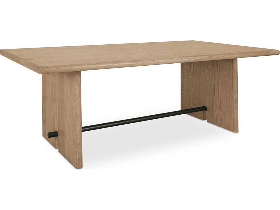 Madison Rectangular Dining Table Natural Wood Finish