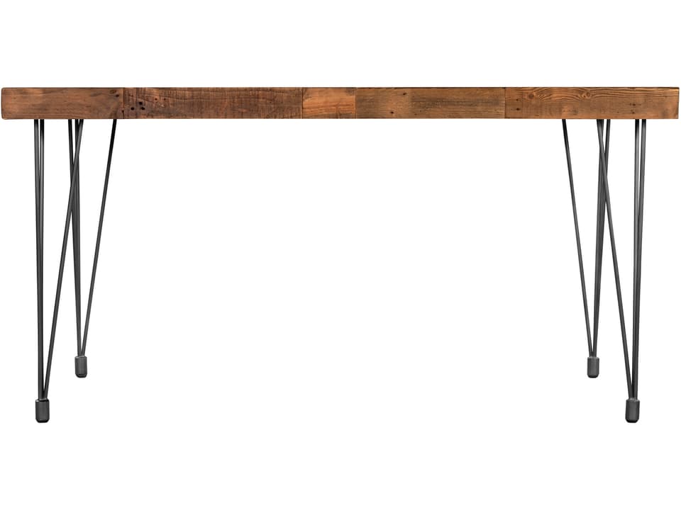 Boneta 59-Inch Rectangle Dining Table in Distressed Natural Pine