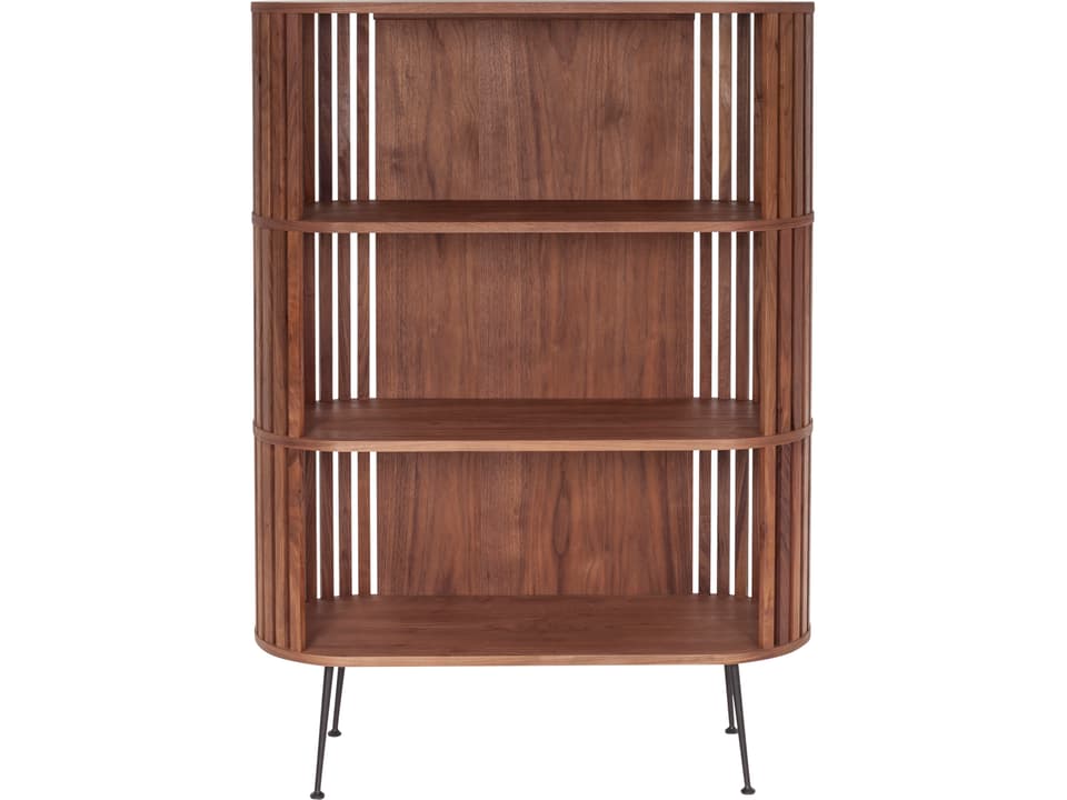 Oil Walnut Bookcase