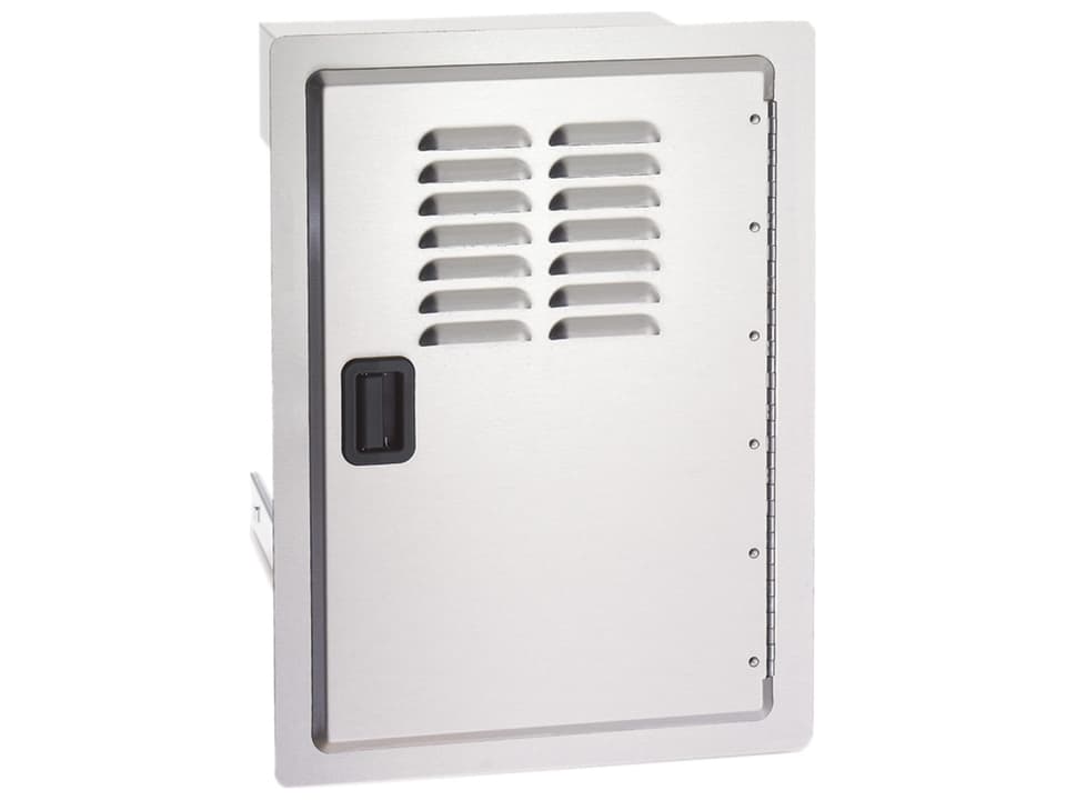 Legacy 14-Inch Stainless Steel Outdoor Kitchen Access Door with Propane Tank Storage