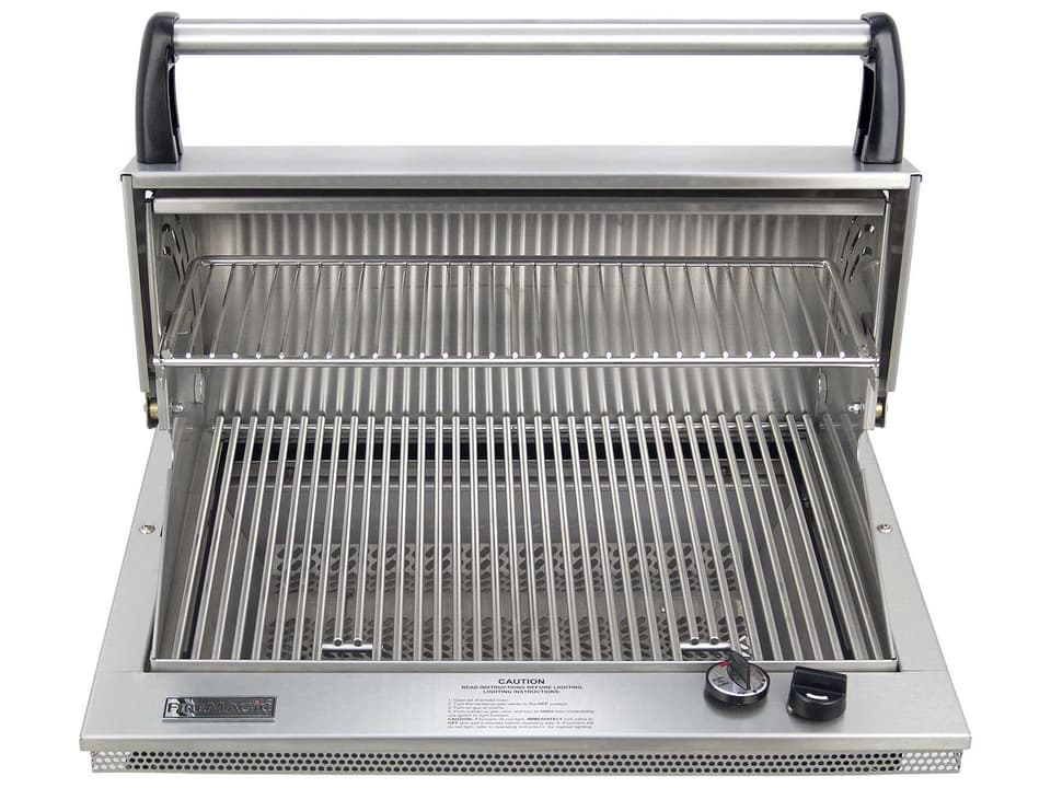 Legacy Stainless Steel Deluxe Classic 23-Inch Built-in BBQ Grill