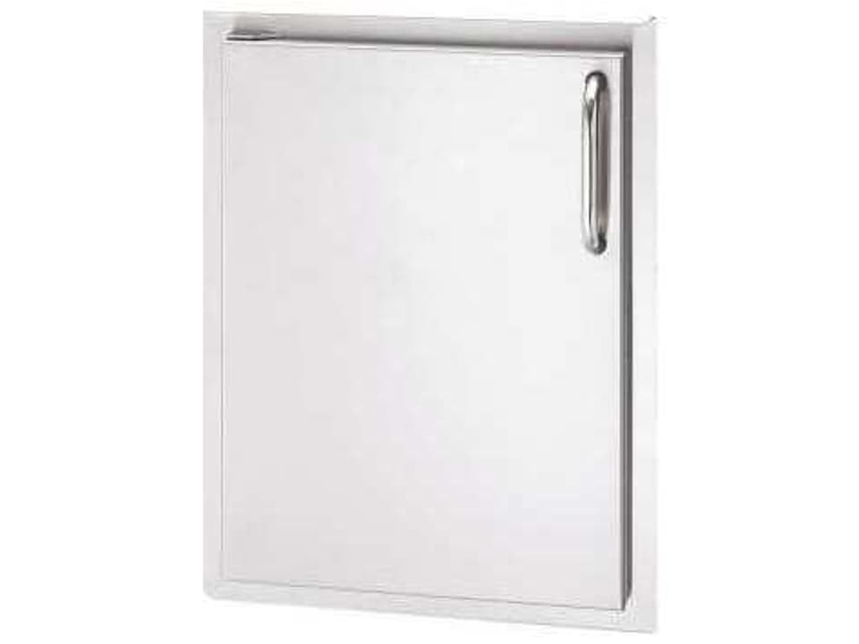 Select Single Door with Dual Drawer Left Hinge in Stainless Steel