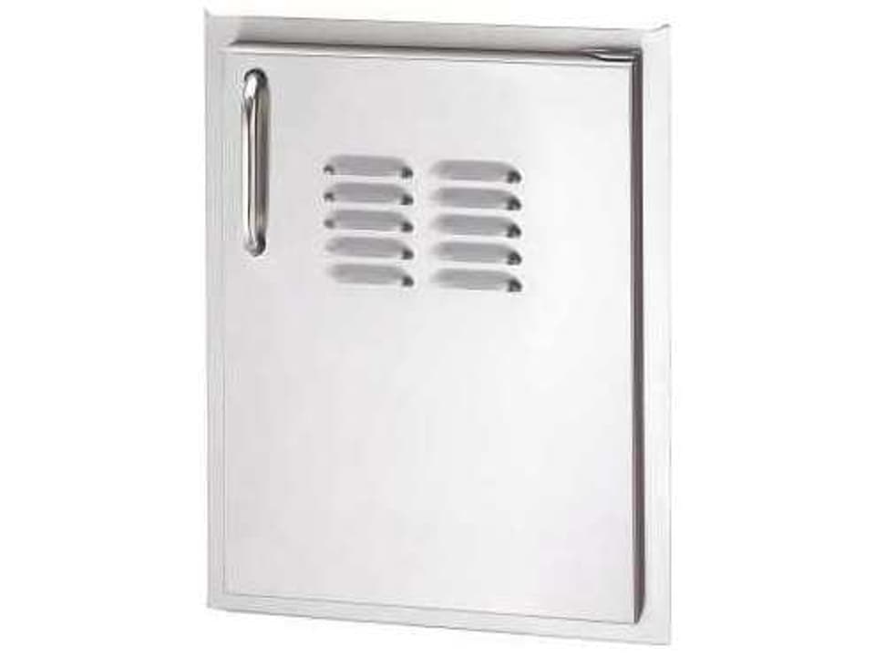 Select Stainless Steel Single Access Door with Louvers Right Hinge