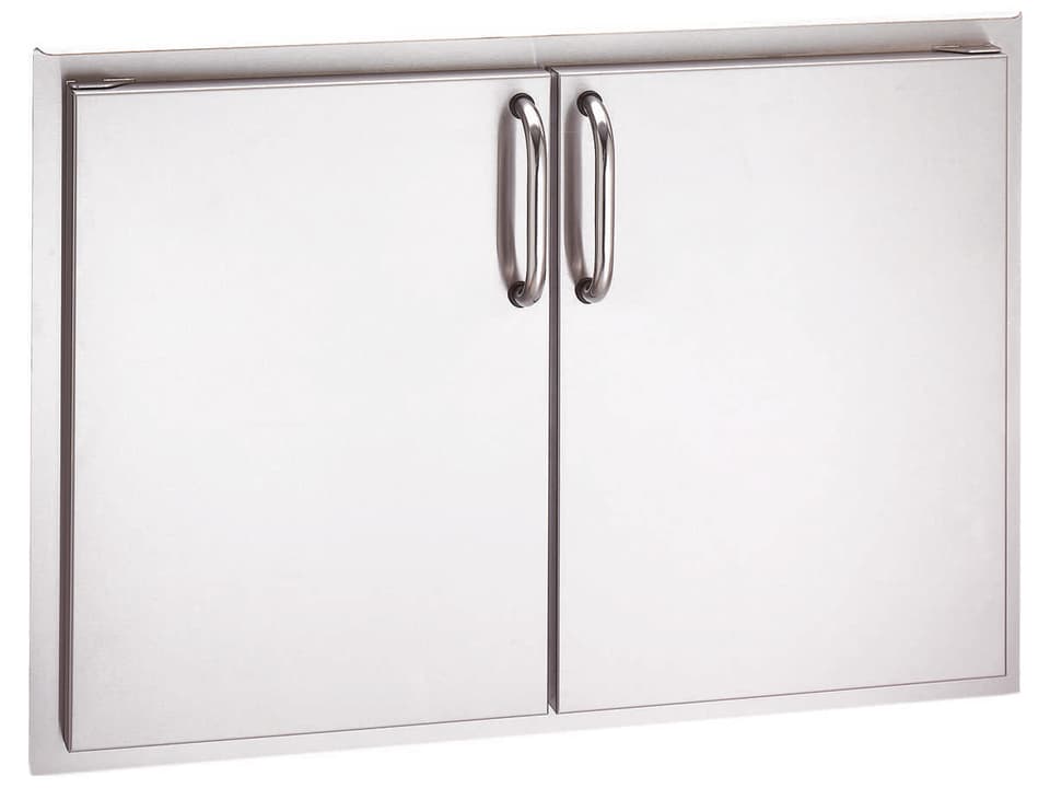 Select 30-Inch Double Access Doors in Stainless Steel