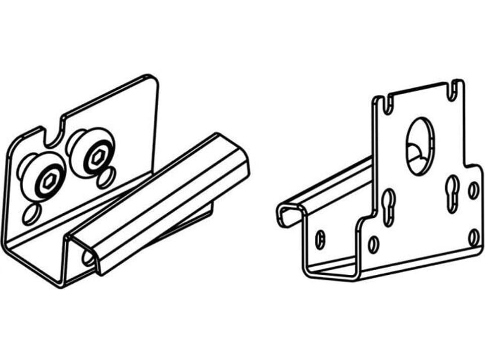 Super Heavy Duty Rotisserie Bracket Kit for Echelon and Aurora Grills
