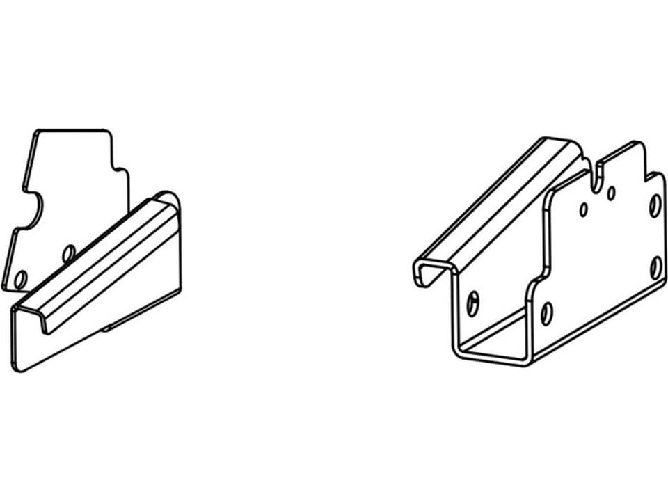 Super Heavy Duty Rotisserie Bracket Kit for Aurora A660 and A790 Grills