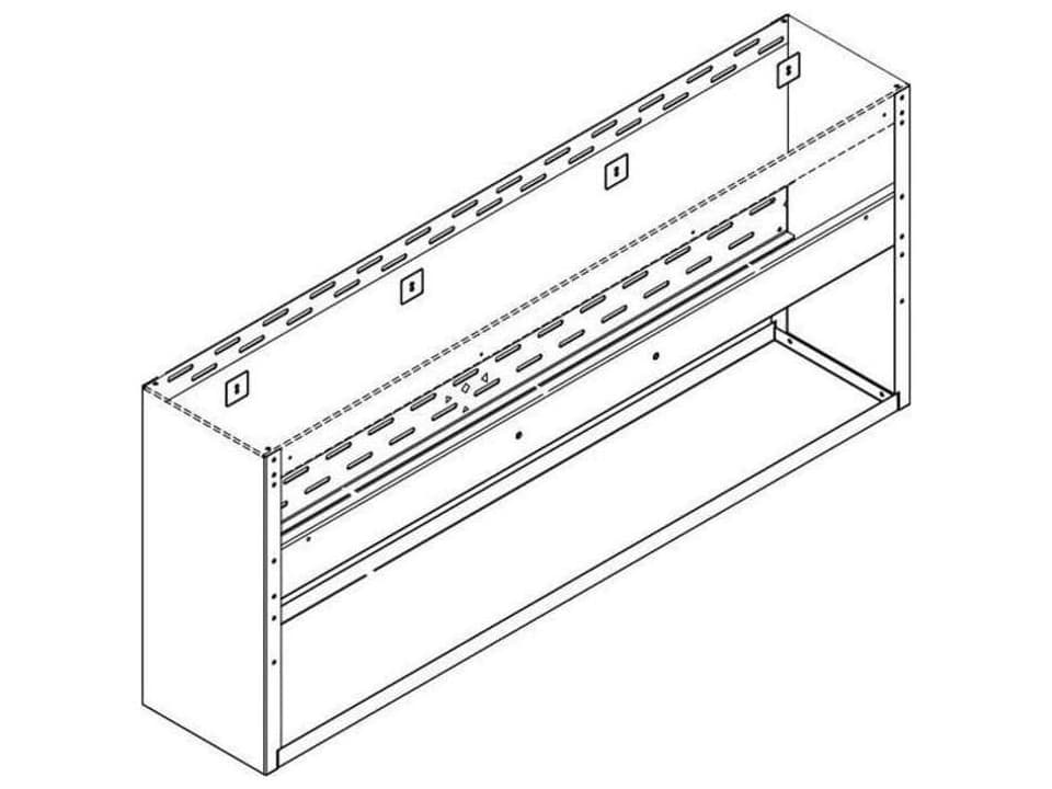 36-Inch Vent Hood Spacer in Stainless Steel