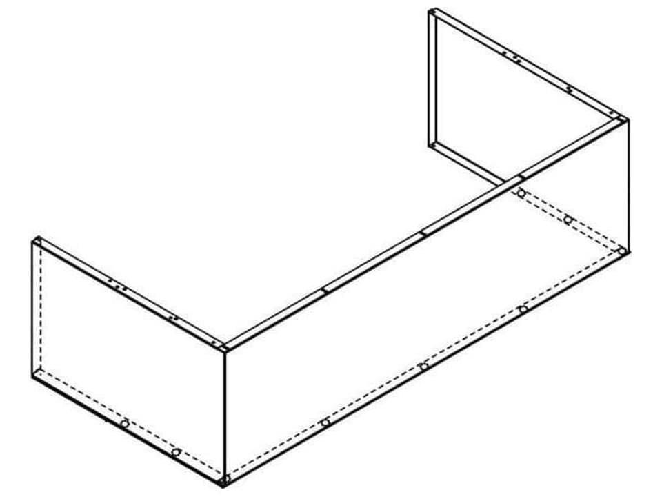 42-Inch Stainless Steel Vent Hood Duct Cover