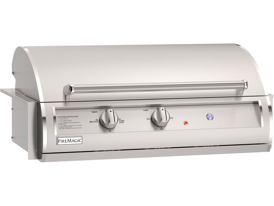 1 Burner Gas Built-In Electric Grill