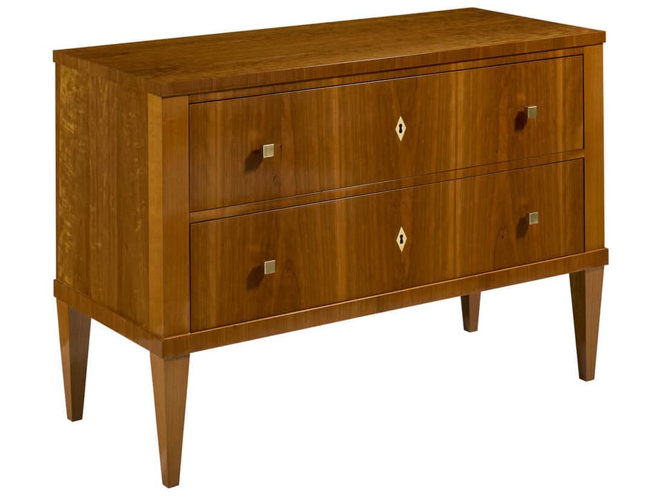 Vienna Natural Accent Chest with Solid Brass Hardware