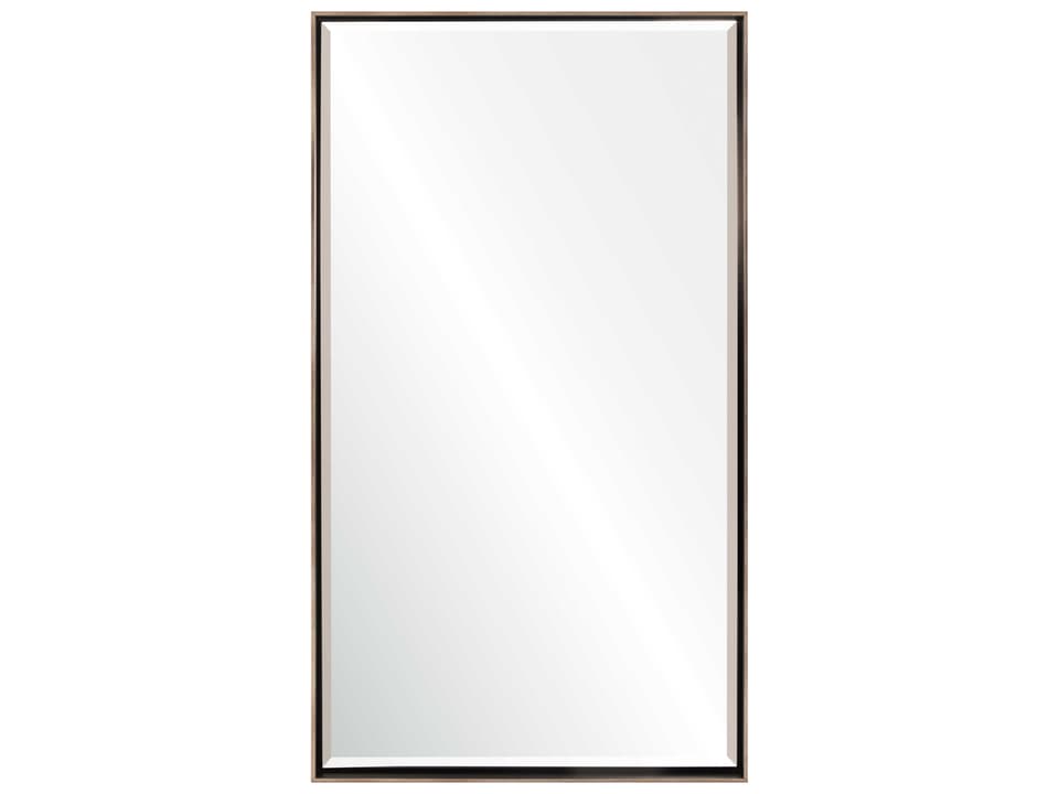 Barclay Butera Alloy Champagne Rectangular Wall Mirror