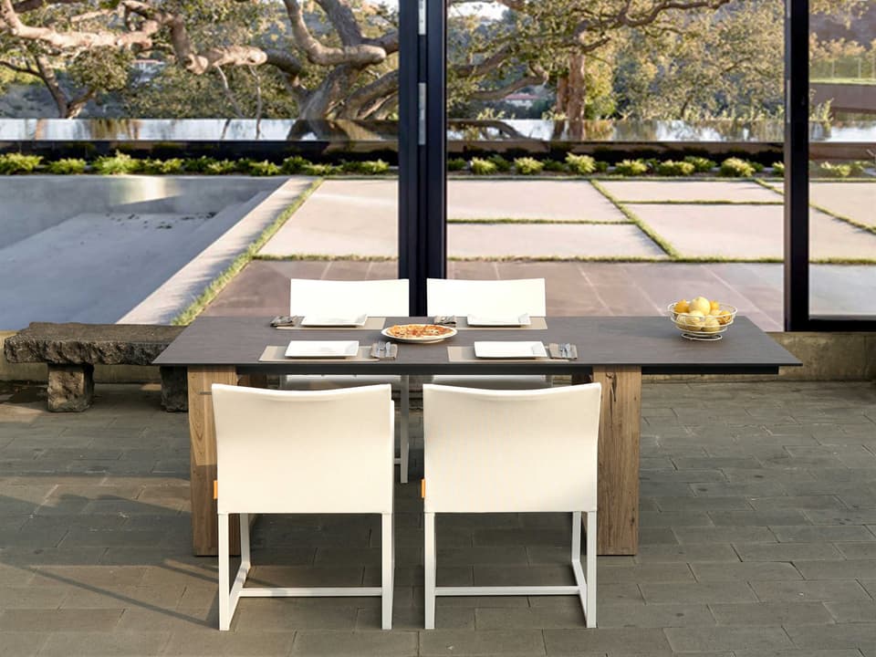 Aiko Teak Outdoor Dining Set