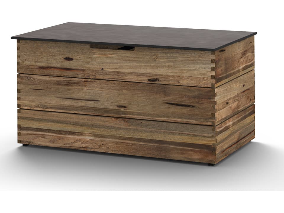 MamaGreen Aiko Teak 44''W x 28''D Rectangular Storage Box