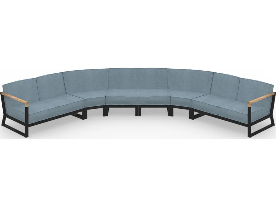 MamaGreen Bondi Beau Aluminum Sectional Patio Lounge Set