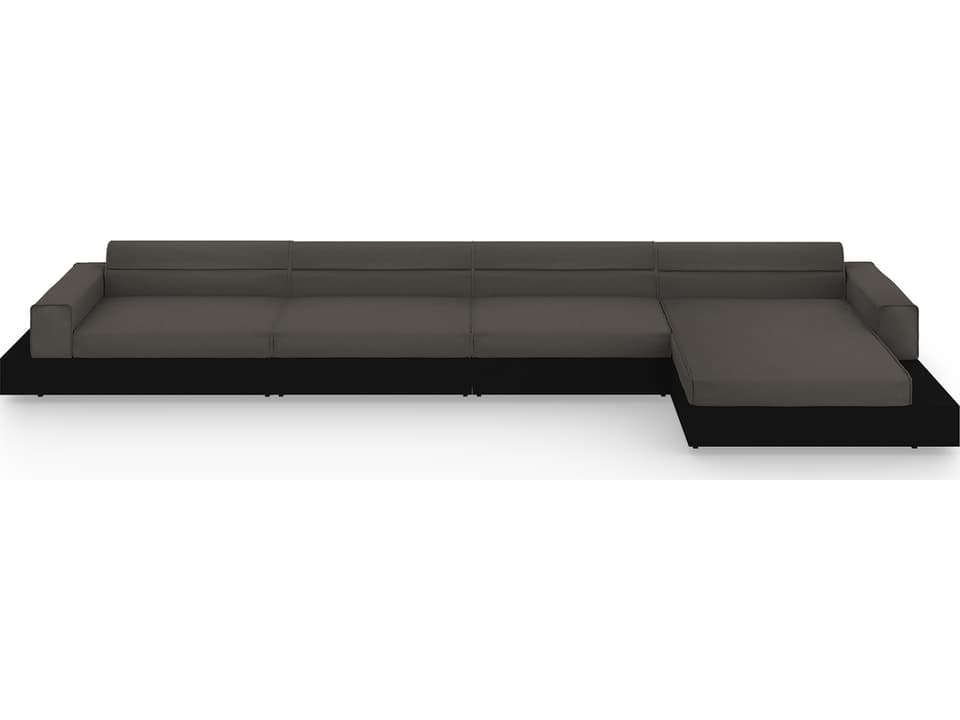 MamaGreen Boulevard Aluminum Sectional Patio Lounge Set