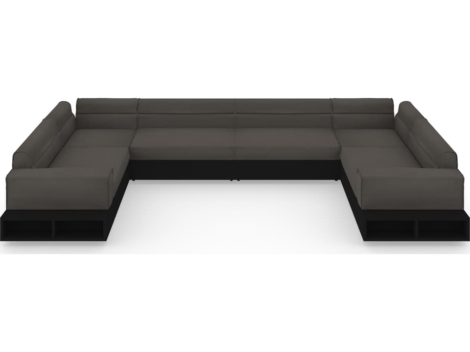 MamaGreen Boulevard Aluminum Sectional Outdoor Patio Lounge Set