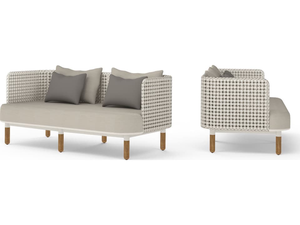 DAISY MAE 2-Seater Sofa Outdoor Wicker Loveseat