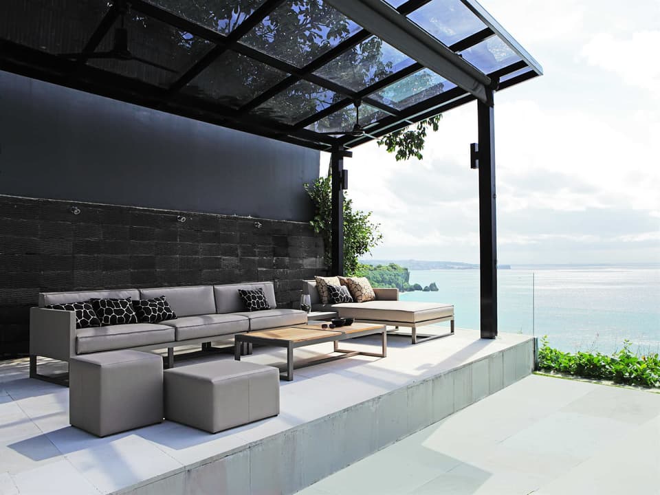 Mono Aluminum Cushion Patio Lounge Set