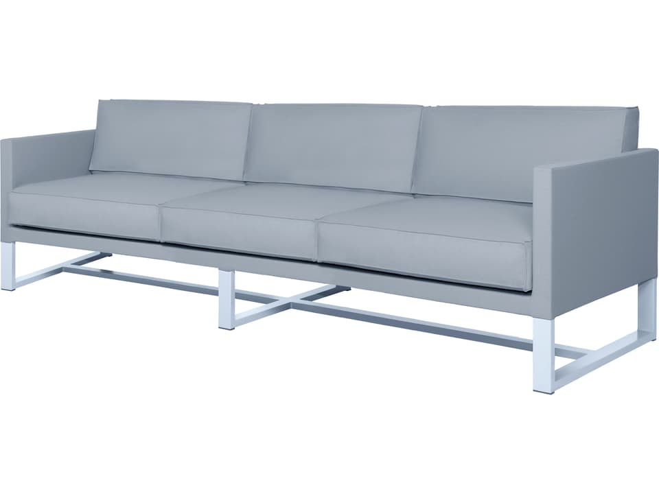 Mono 96-Inch Aluminum Cushion Sofa