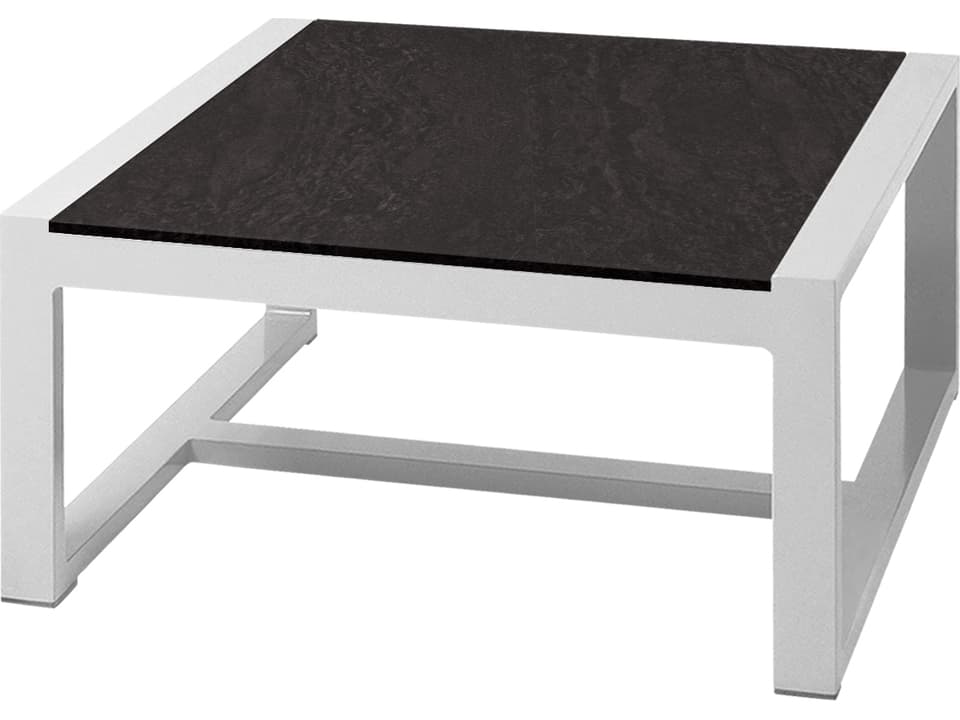 Mono Square Aluminum End Table