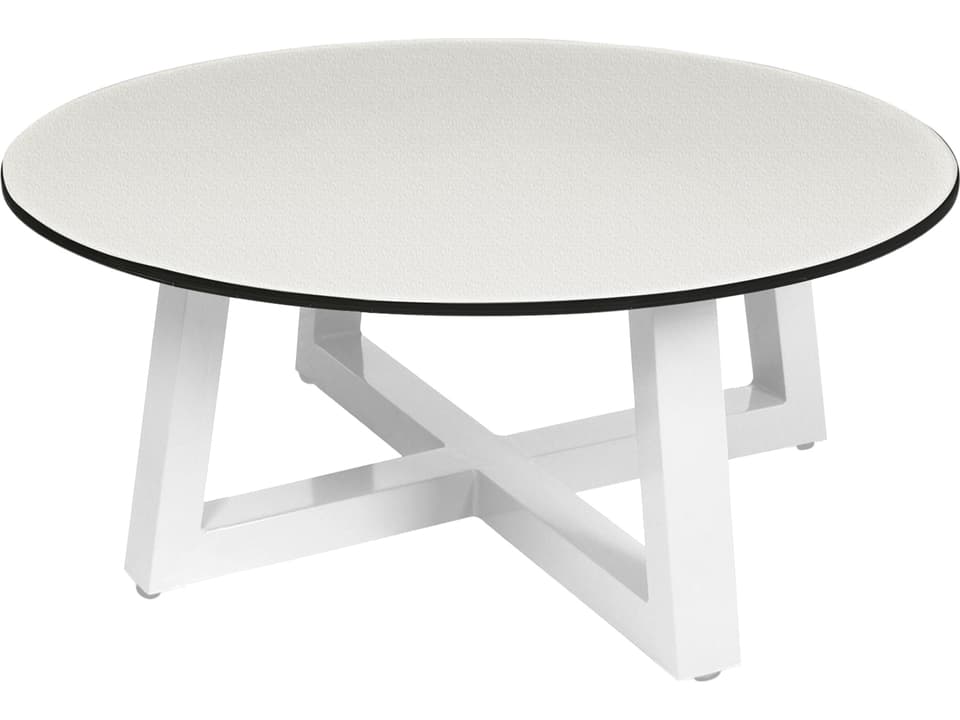 Mono Aluminum Round Coffee Table with HPL Top