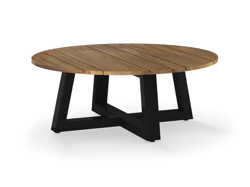 MamaGreen Mono Quick Ship Aluminum Round Outdoor Chat Table