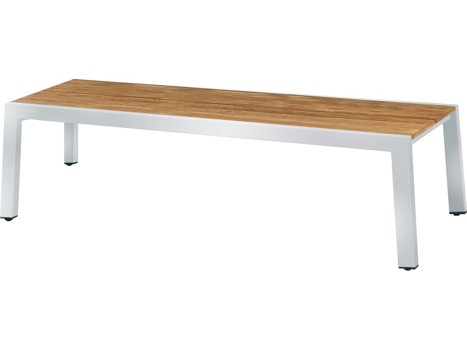 Baia Stainless Steel Teak Bench