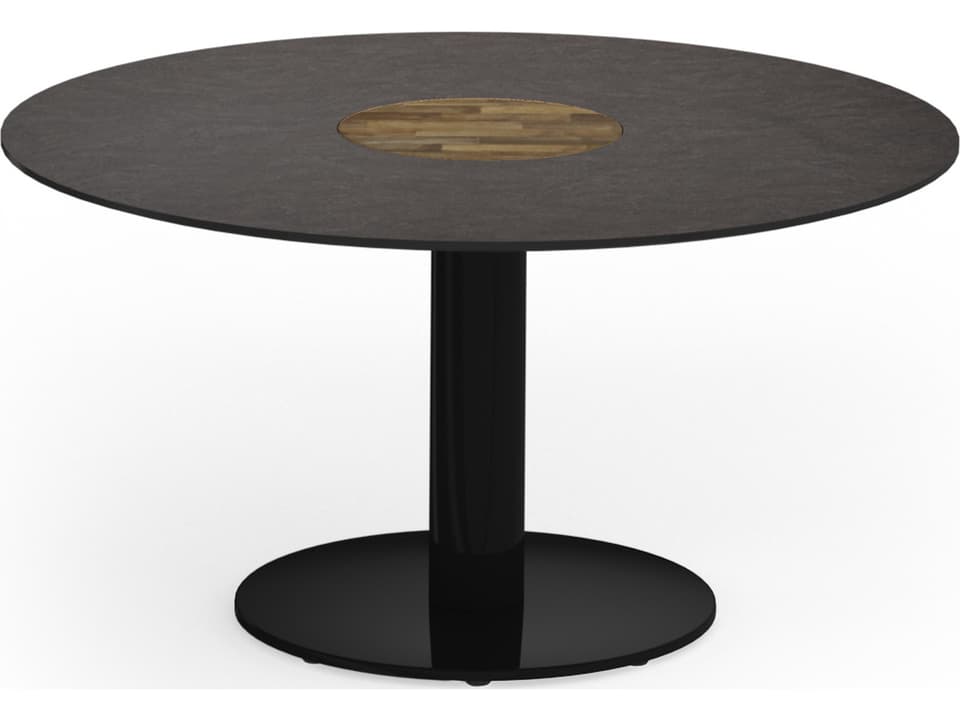 Stizzy Round Aluminum Coffee Table with HPL Top