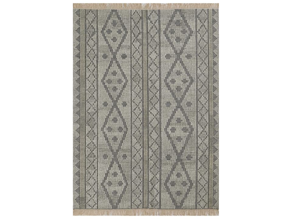 Bristol Geometric Hand-Woven Wool and Cotton Area Rug