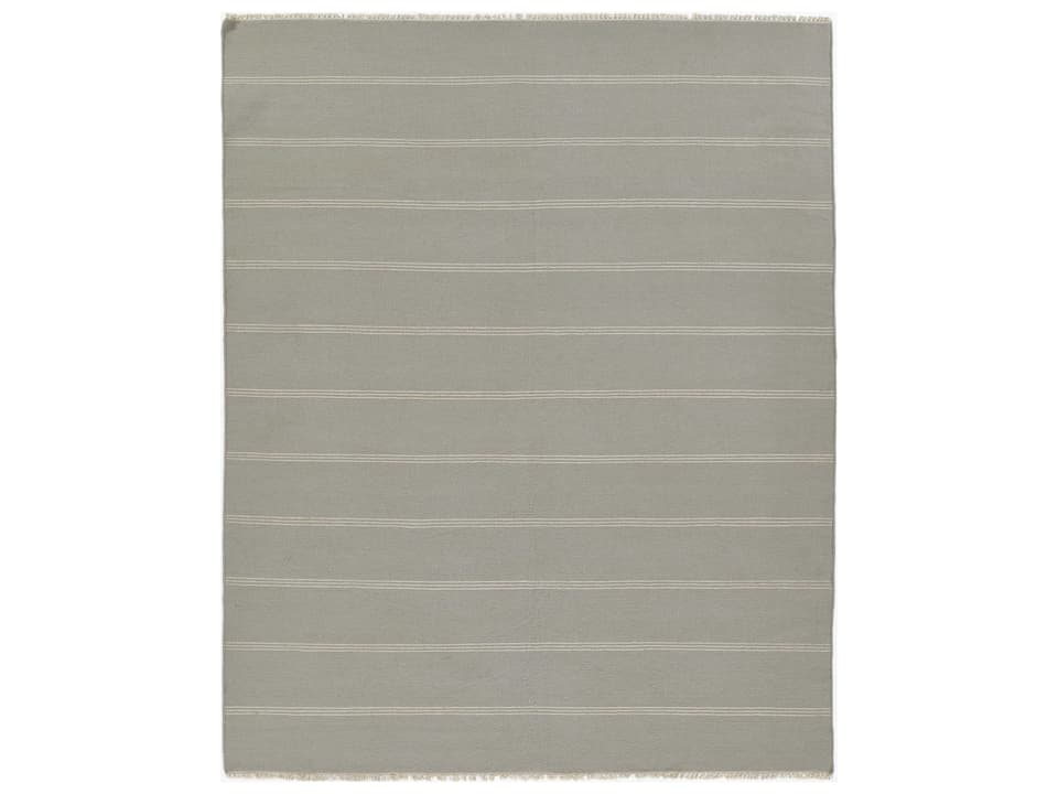 Caseres Hand-Tufted Striped Wool Blend Area Rug