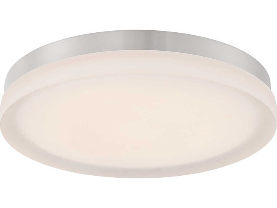 Circa 11-Inch LED Flush Mount Ceiling Light in Titanium