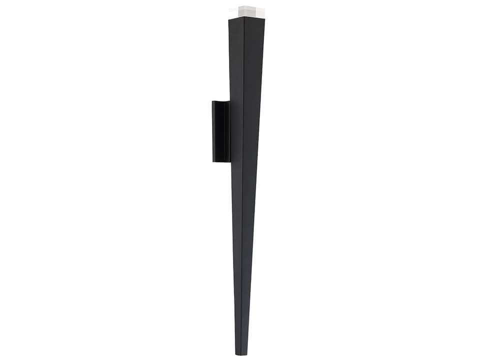 Staff 32-Inch LED Indoor Outdoor Wall Sconce in Black