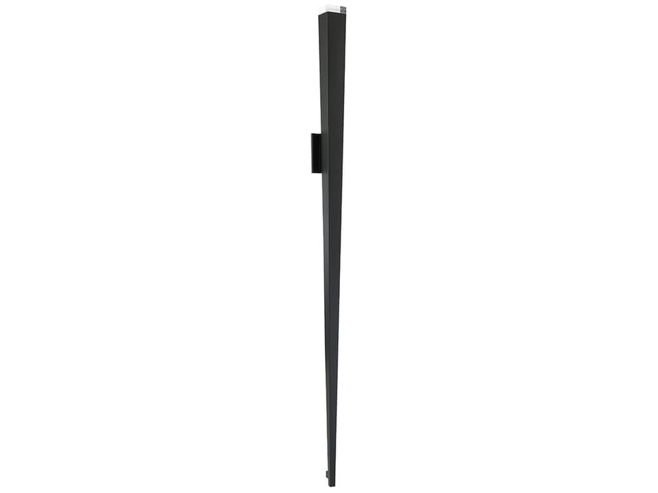 Staff 70-Inch 1-Light LED Outdoor Wall Sconce in Black