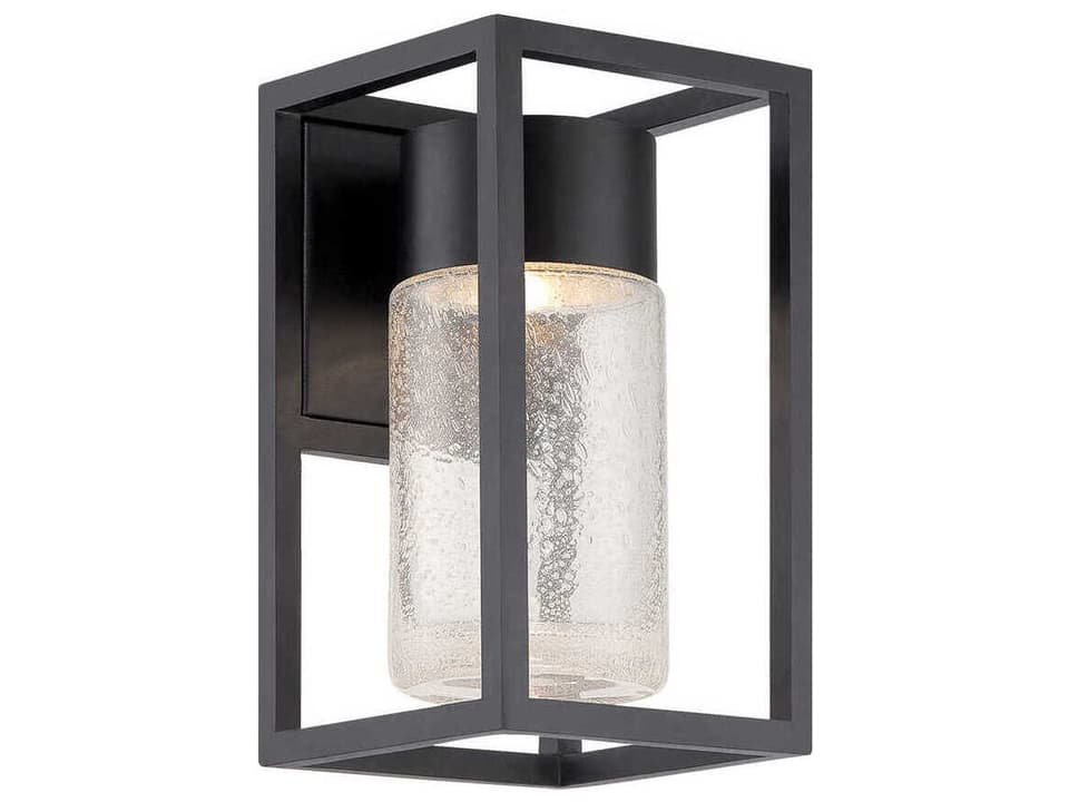 Structure 11-Inch LED Outdoor Wall Sconce in Black