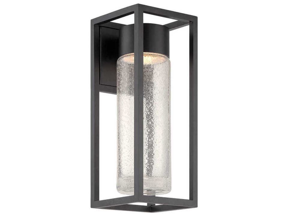Structure 16-Inch 1-Light LED Outdoor Wall Sconce in Black