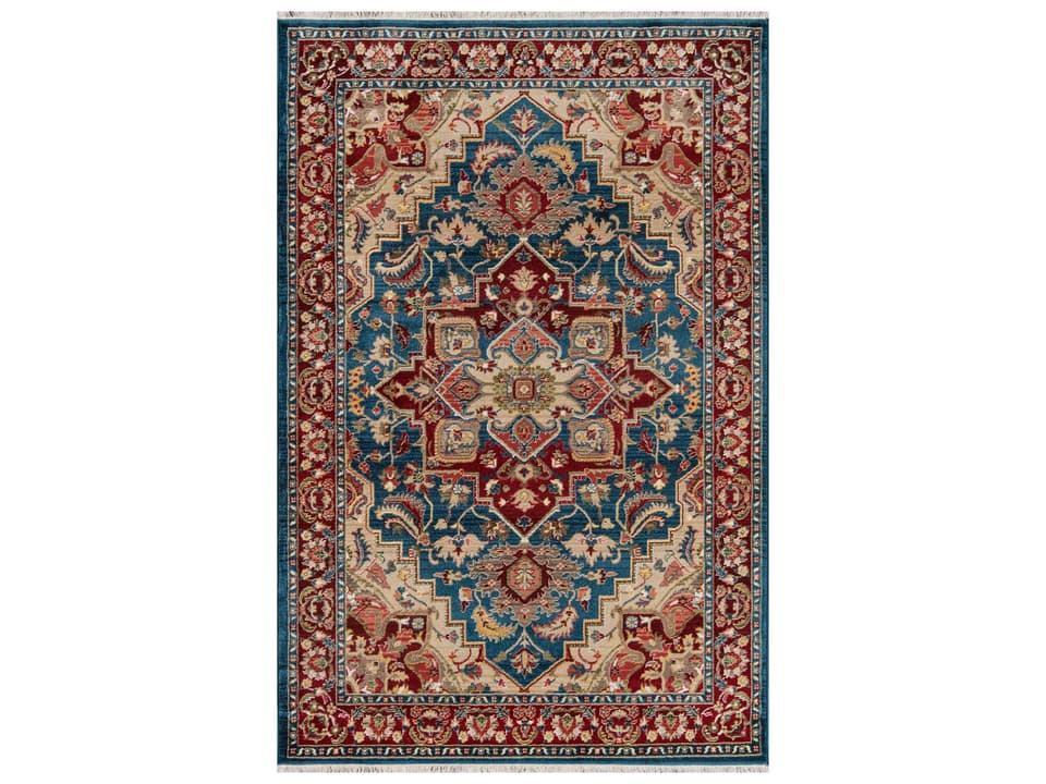 Lenox Traditional Bordered Area Rug
