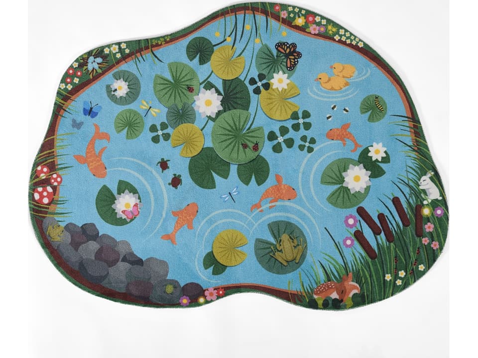Playground Graphic Kids Area Rug