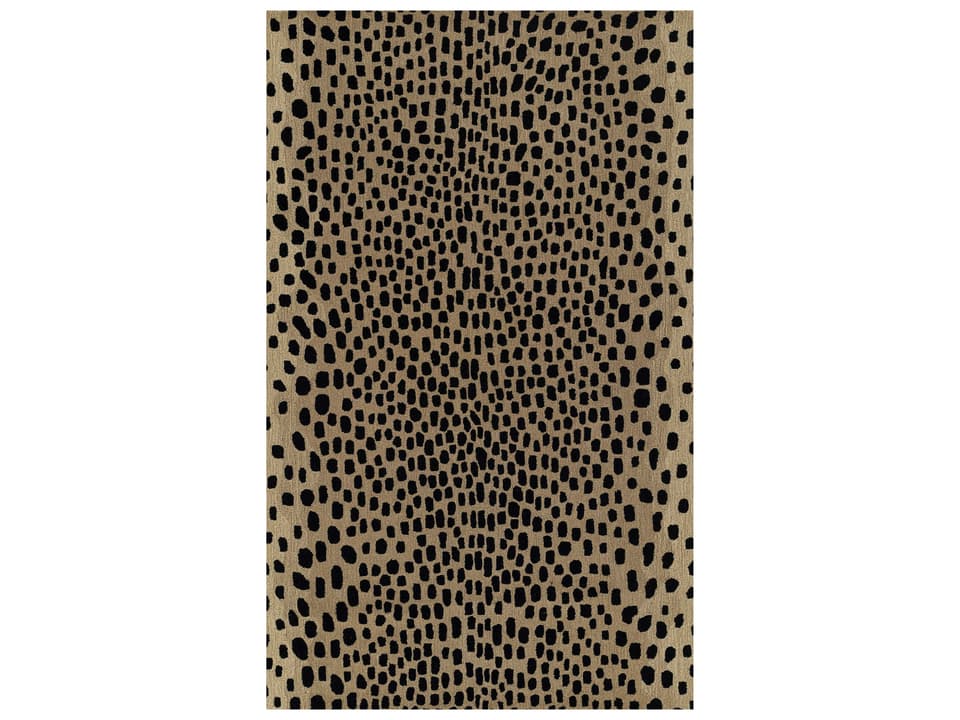Woodland Hand Tufted Wool Animal Prints Area Rug