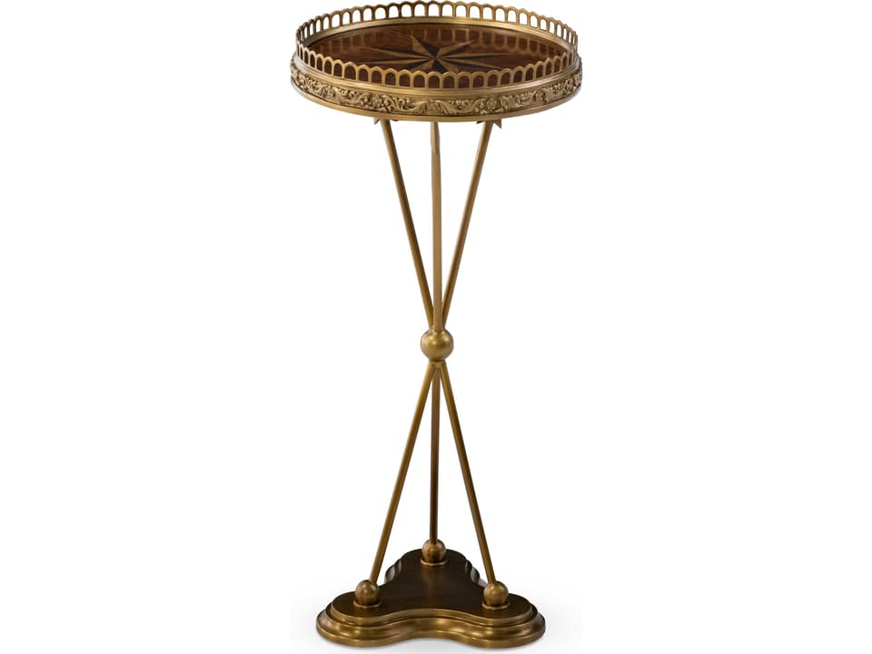 Mg Round Metal End Table