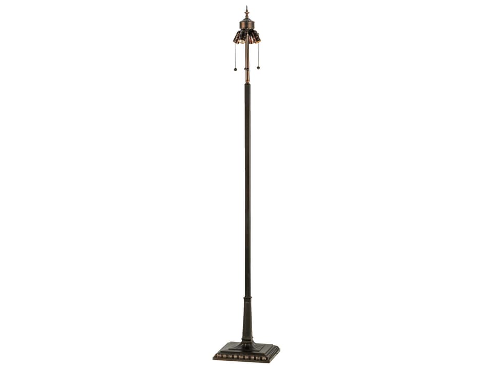 Mission Mahogany Bronze 3-Light
