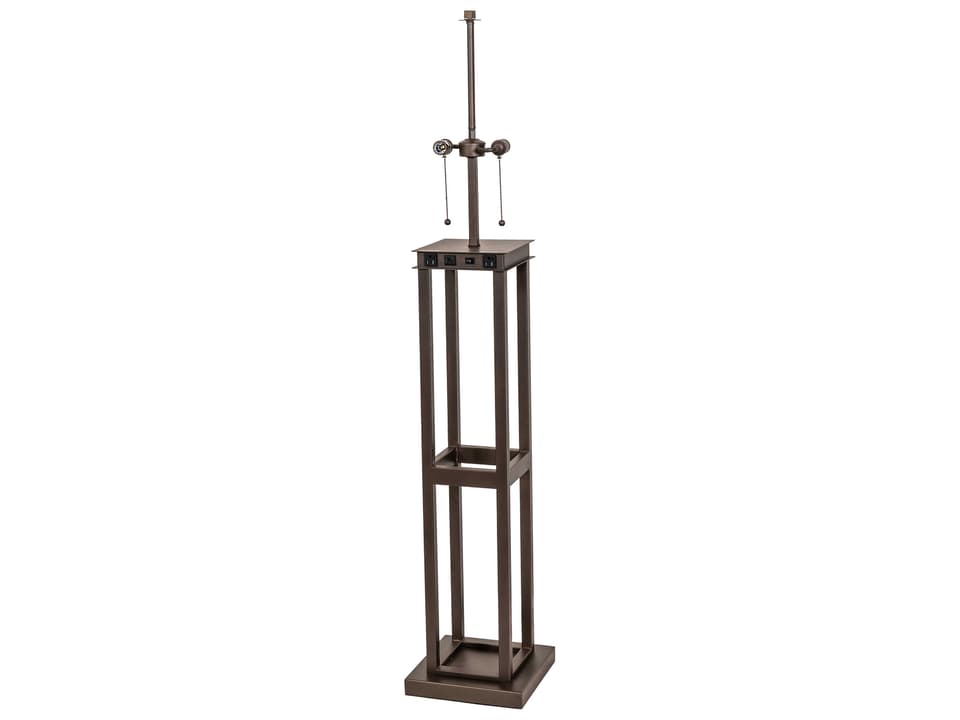 Mission 2-Light Tyler Bronze Table Lamp Base