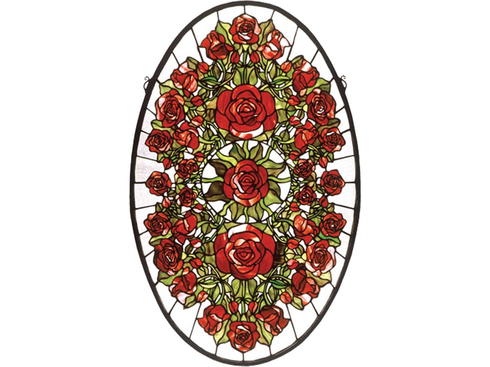 Oval Rose Garden
