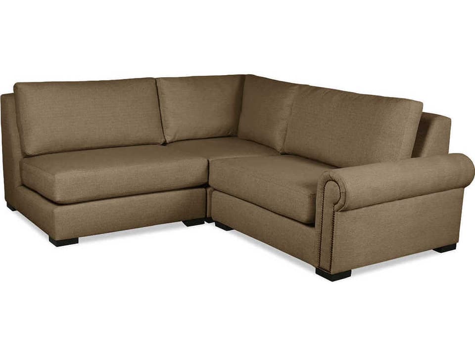 Sylviane 3-Piece Modular Upholstered Sectional Sofa with Stain-Resistant Performance Fabric