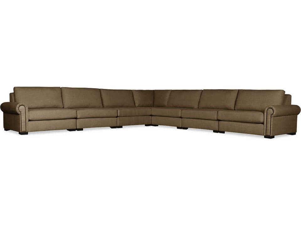 Sylviane 7-Piece Modular Upholstered Sectional Sofa
