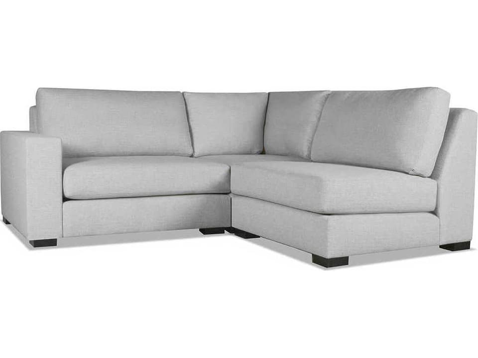 Veranda 3-Piece Modular Upholstered Sectional Sofa Modern Contemporary
