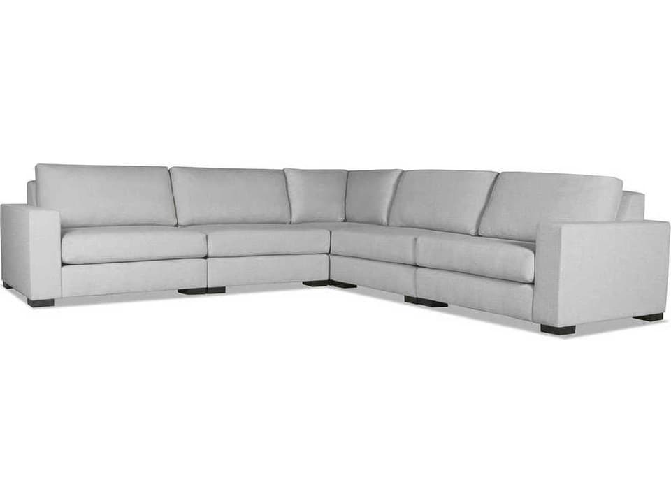 Veranda 5-Piece Modular Upholstered Sectional Sofa