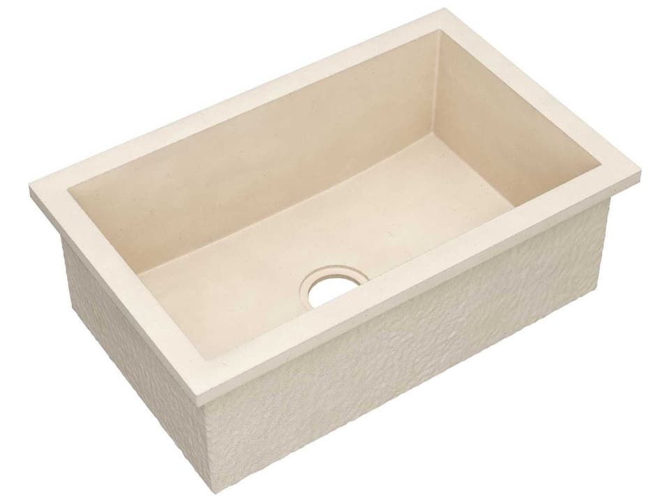 Pacifica Sand Concrete Undermount Kitchen Sink