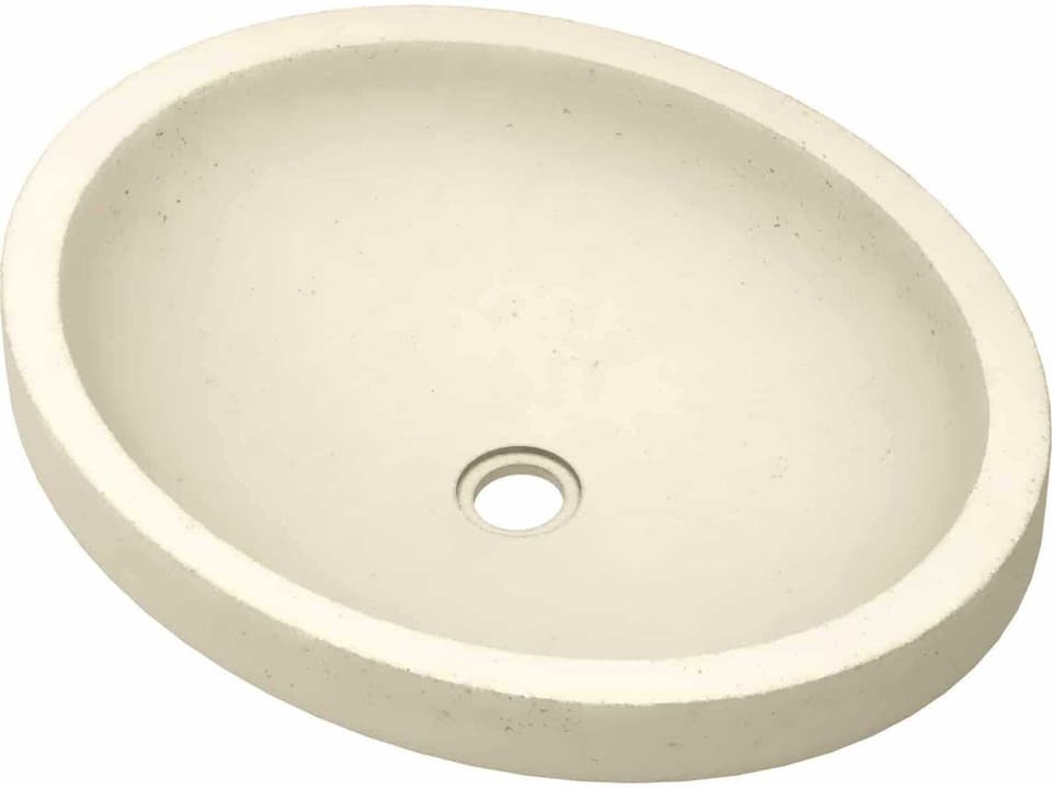 Tolosa Sand NativeStone Drop-in Undermount Bathroom Sink